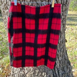 Talbots Buffalo Plaid Skirt in size 4P